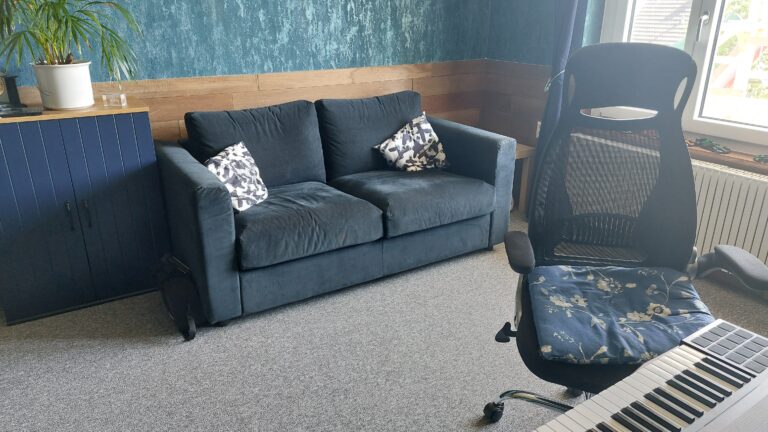 Adam’s Loyal and Cozy Couch